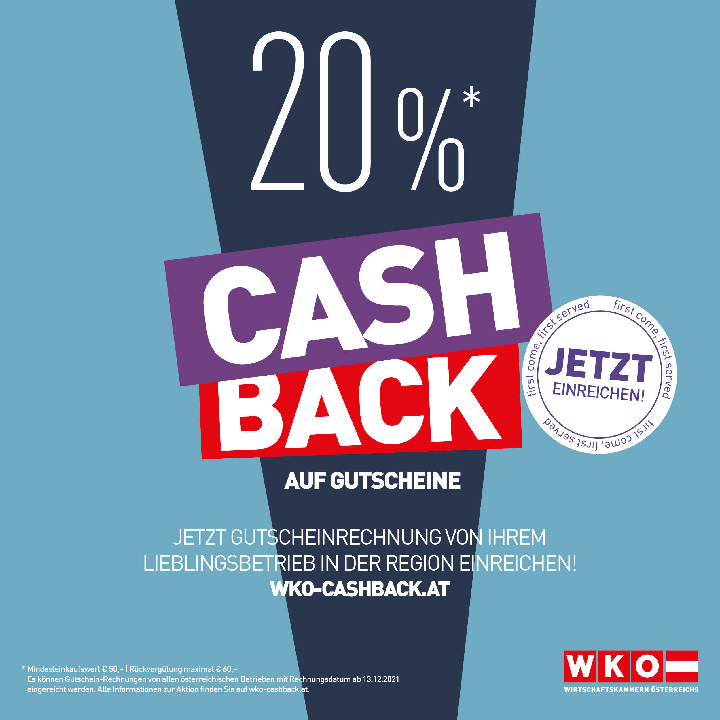 Gutscheine Cashback Weihnachtsaktion