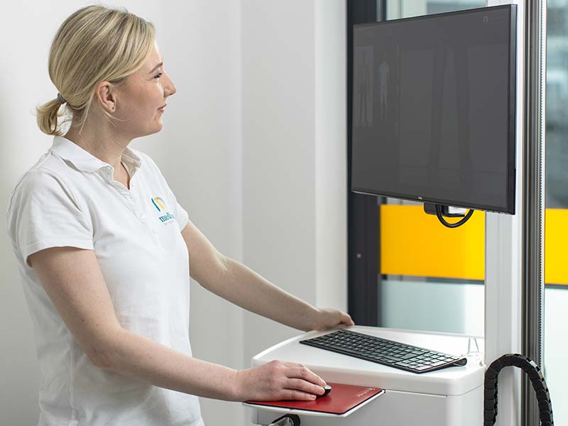 Bodyscanner Medizin am Hauptbahnhof